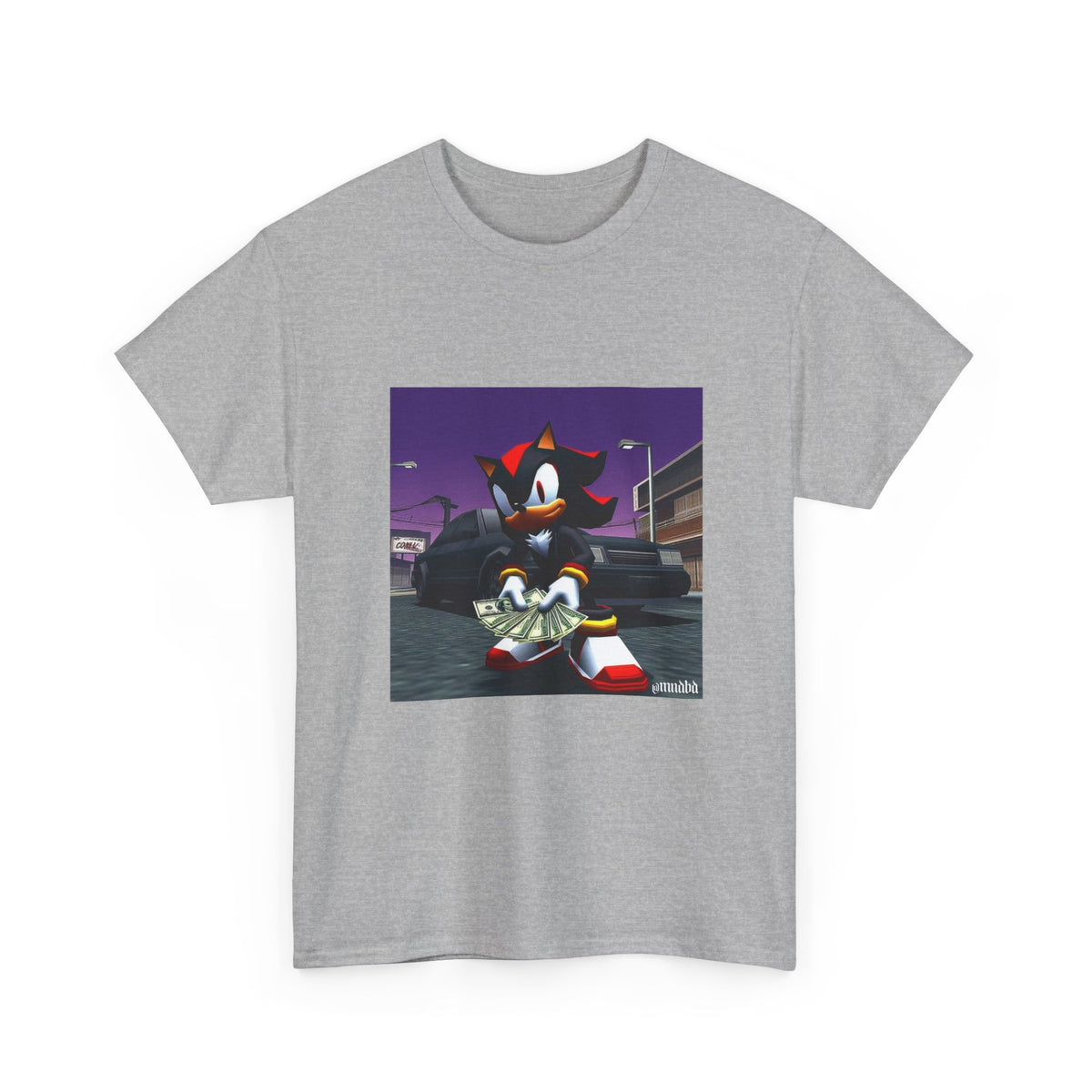 Shadow The Hedgehog Fanning Money