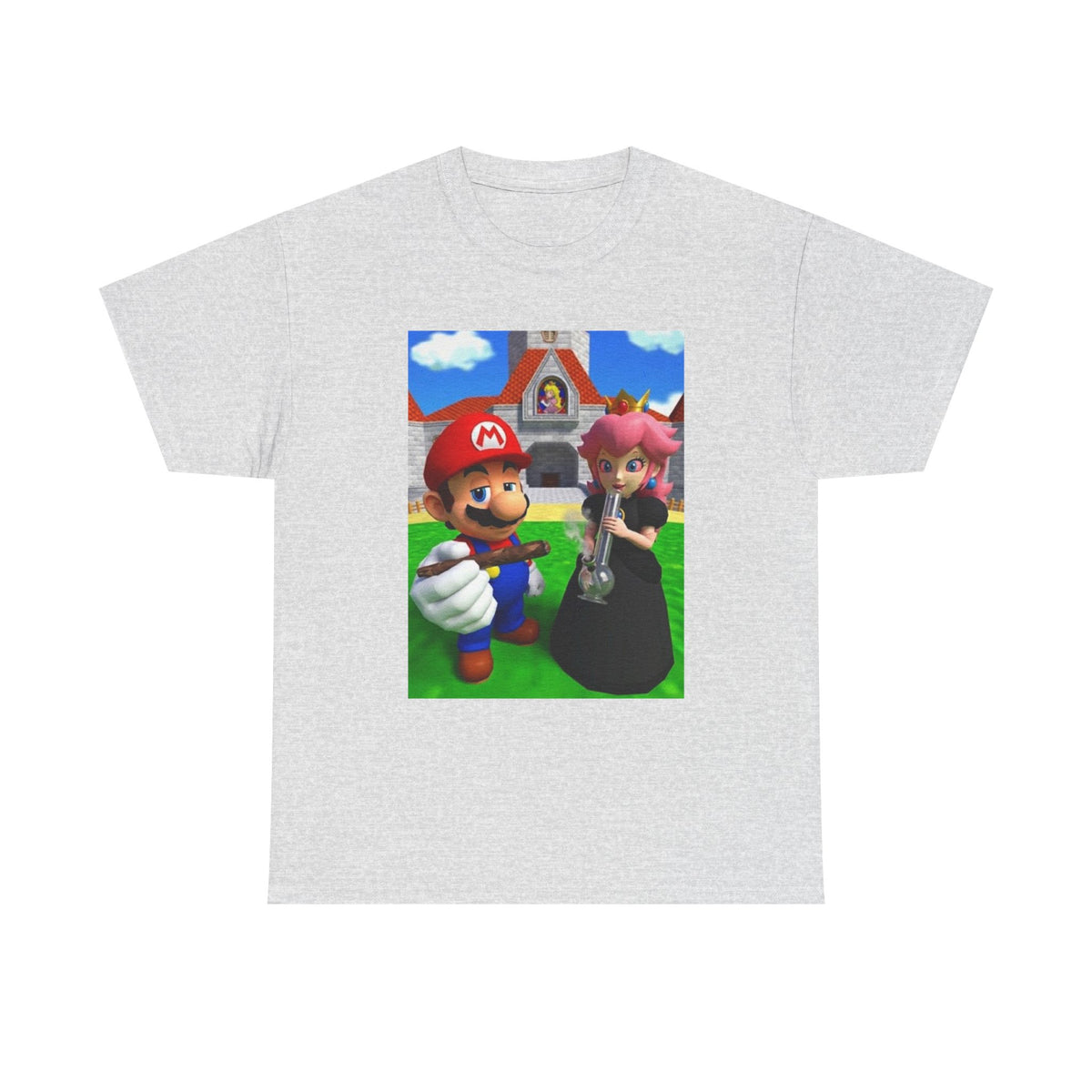 Mario And Princess Peach Puffing Loud