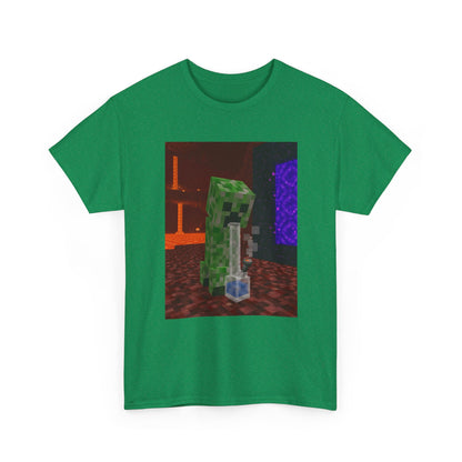 Creeper Hits The Bong In The Nether