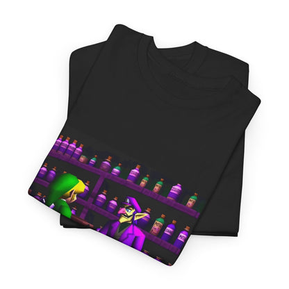 Link Gets Lean From Waluigi Tee
