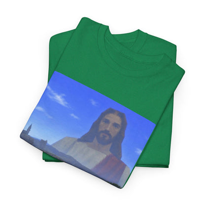 Link Meets Jesus, The Ultimate Question Tee