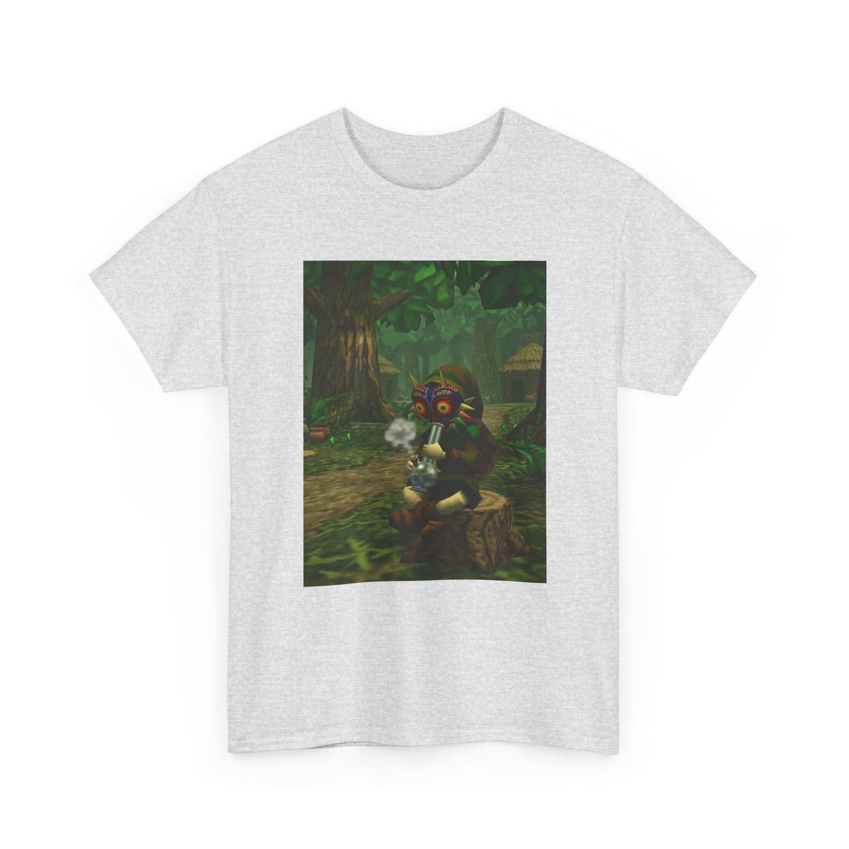 Deku Link Smoking Majora's Mask Tee