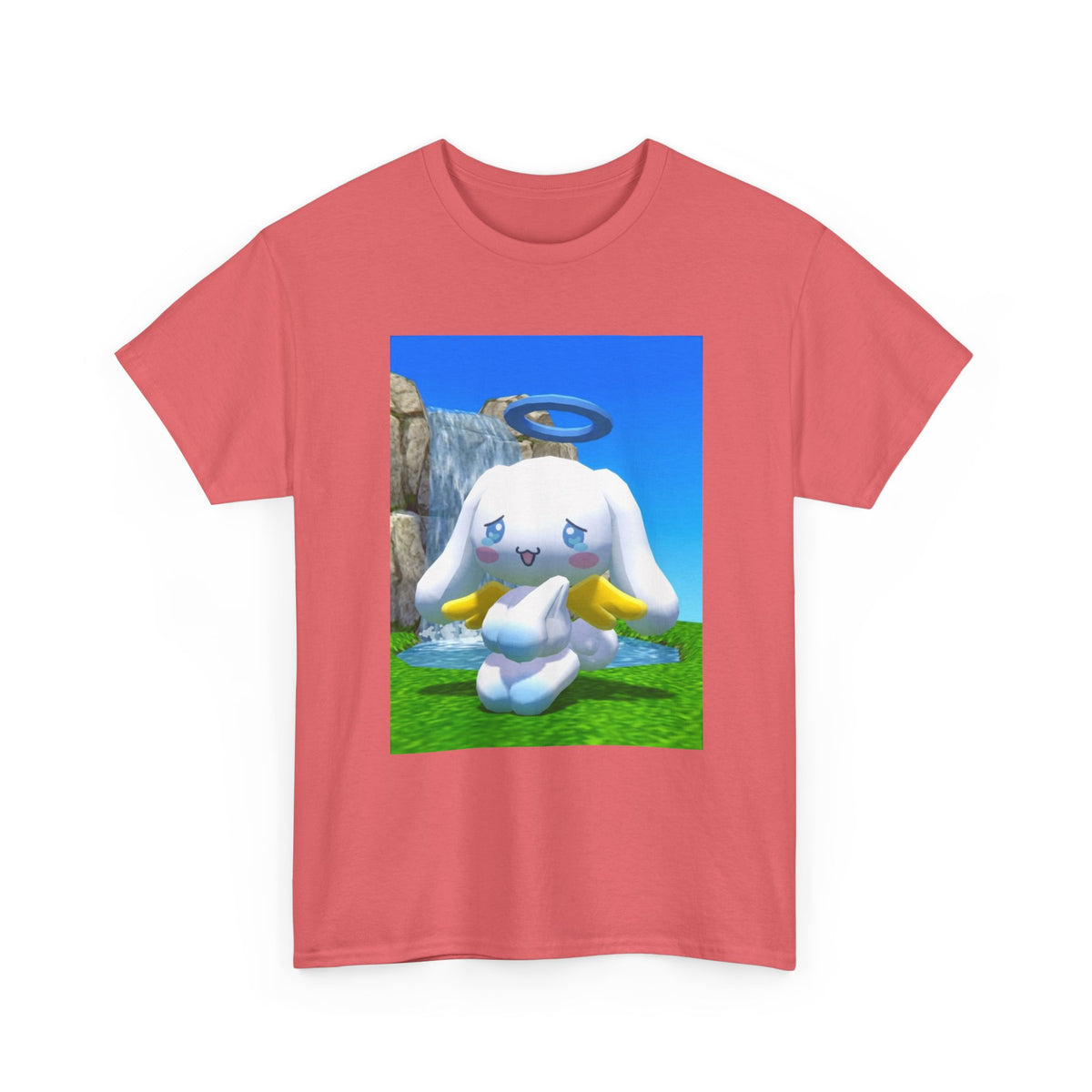 Cinnamoroll Angel Crying By Waterfall