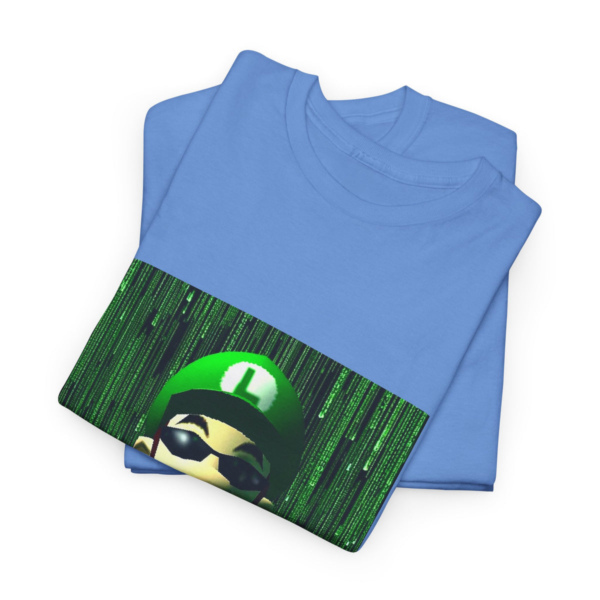 Matrix Luigi Smoking In The Glitch