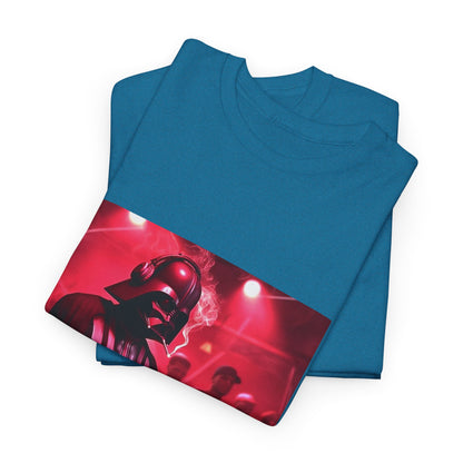 Darth Vader DJ Mixing And Smoking Tee