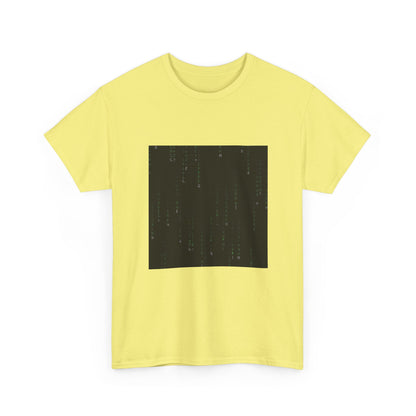 Neon Figure In Cyber Shower Tee