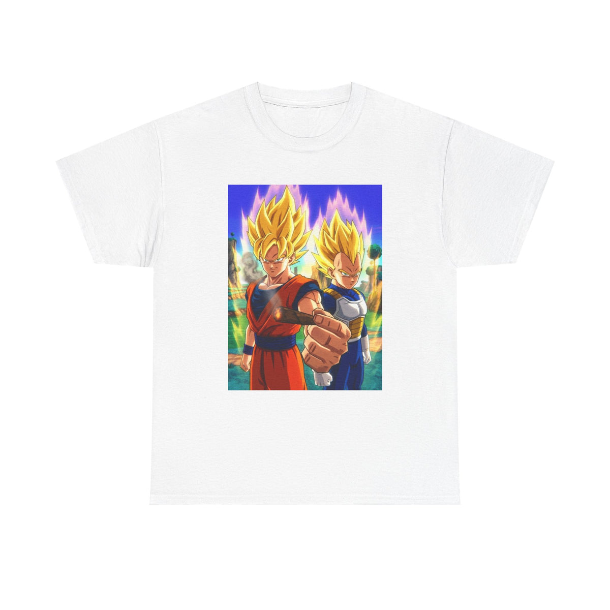 Goku And Vegeta Offering A Blunt