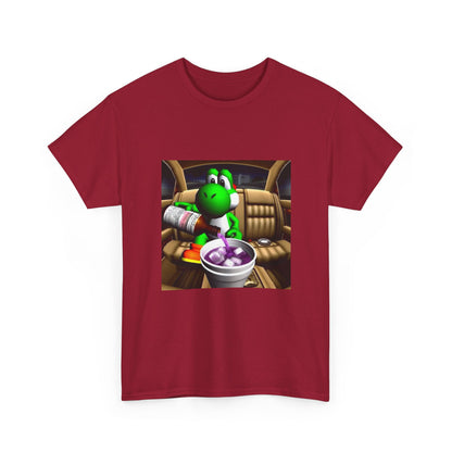 Yoshi Pouring Lean In Car Tee