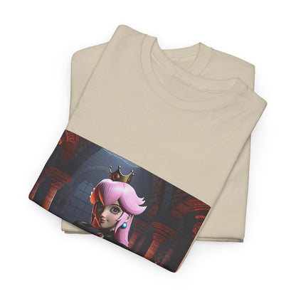 Gothic Peach Amidst Molten Lava