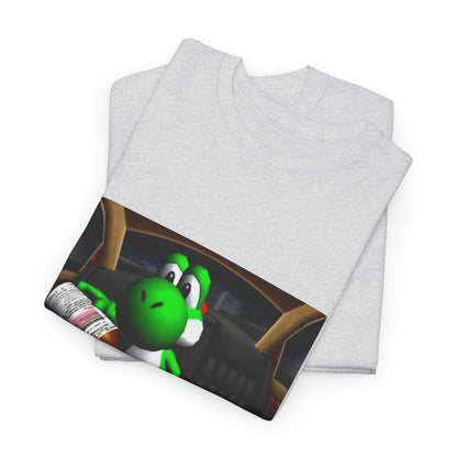 Yoshi Pouring Up Lean In A Car