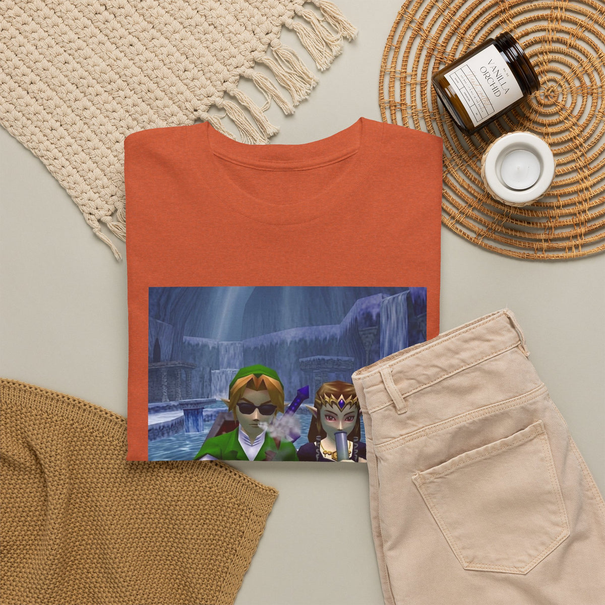 Hyrule Heroes Chilling In Ice Cavern