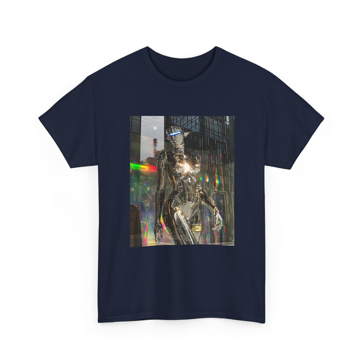 Neon Ember Flow Graphic Tee