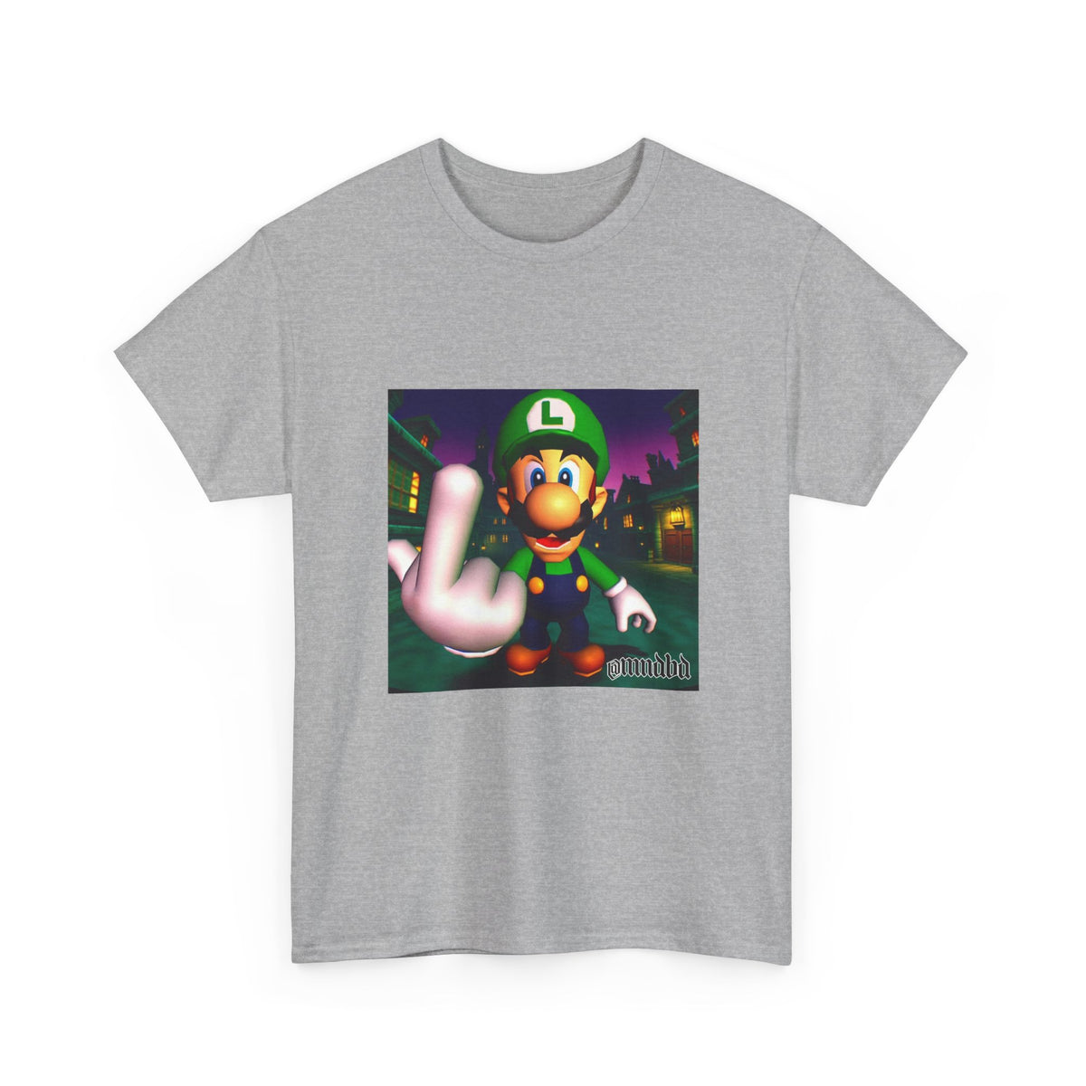 Luigi Giving The Finger Ghostly Manor