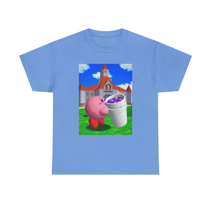 Kirby Sipping Lean At Mushroom Kingdom