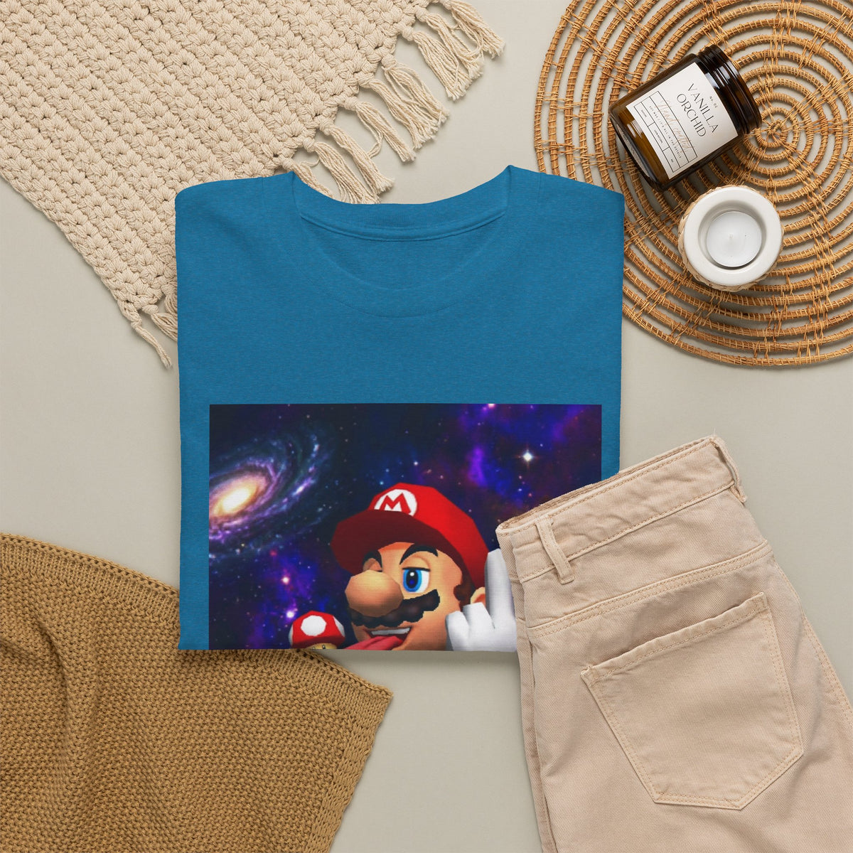 Mushroom-Tripping Plumber Gives The Finger Tee