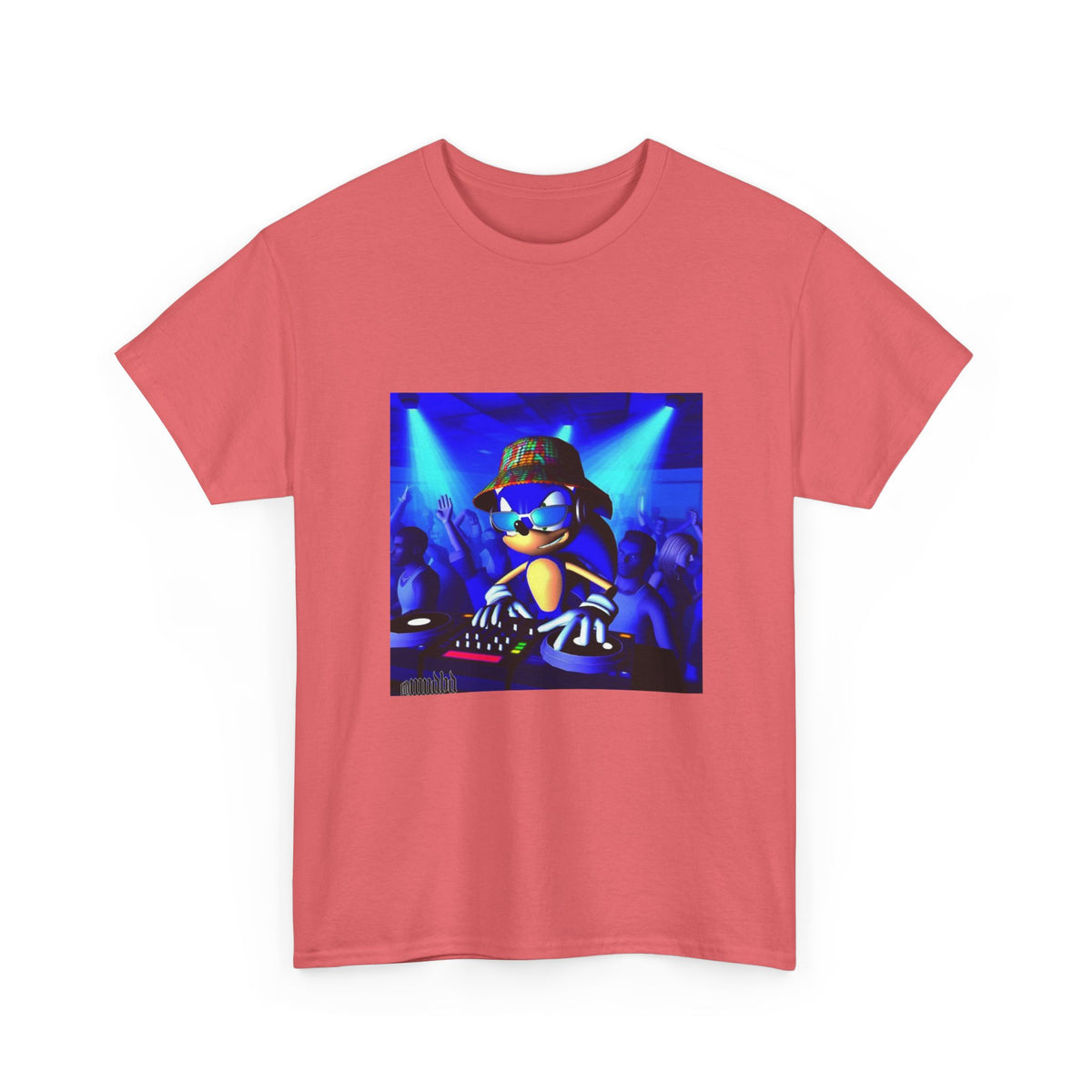 Sonic The Hedgehog DJing At The Club