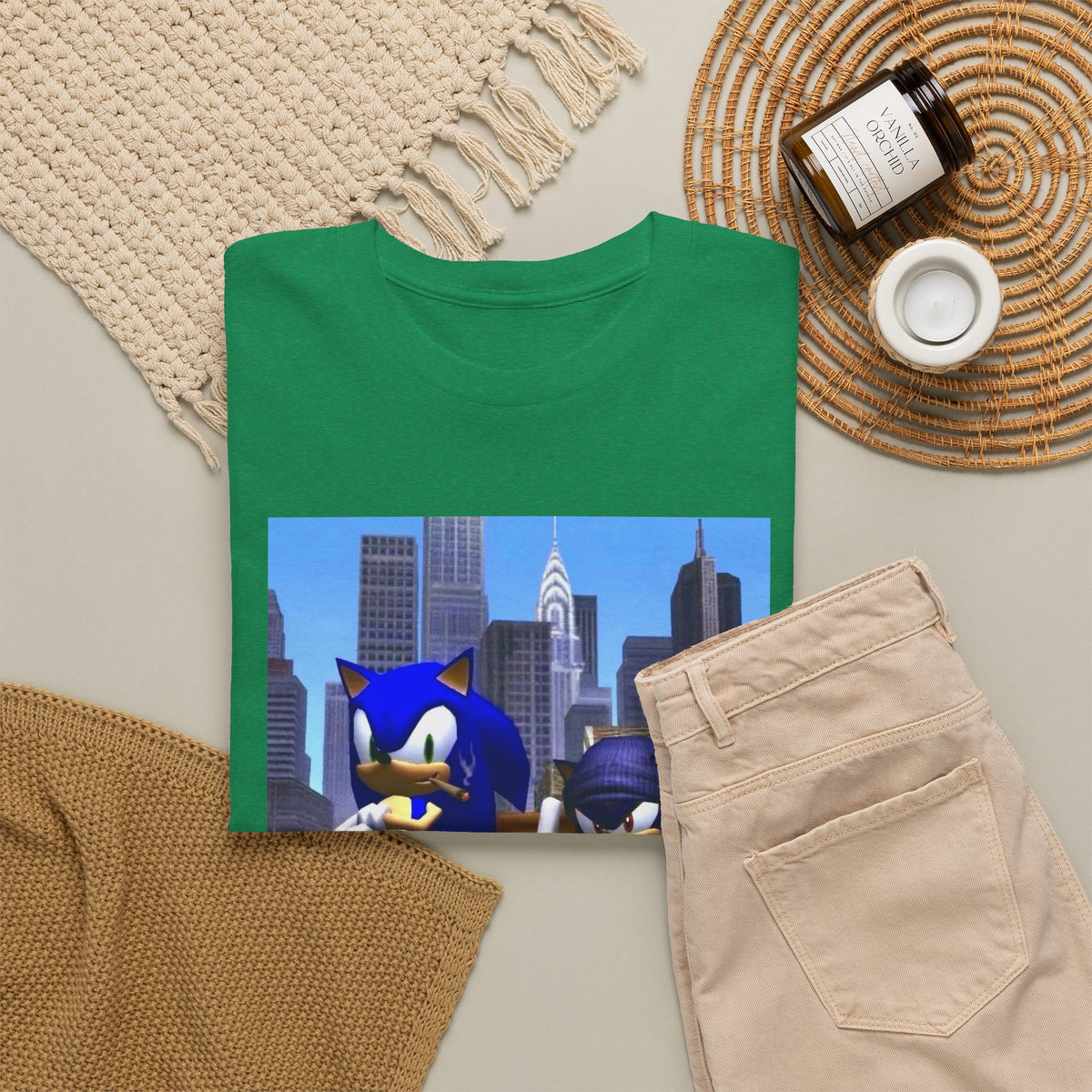Sonic & Shadow City Smoke Session Tee