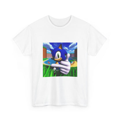 Sonic Giving Thumbs Up With Mario