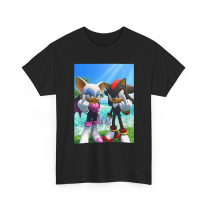 Rouge And Shadow Flipping The Bird Tee (Design 3)