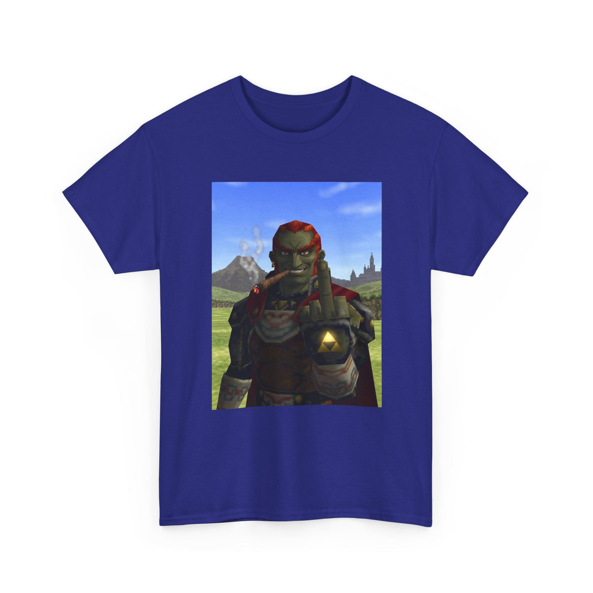 Ganondorf Smoking, Flipping Bird Tee