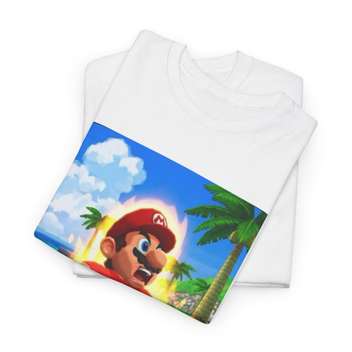 Super Buff Mario Power-Up Tee
