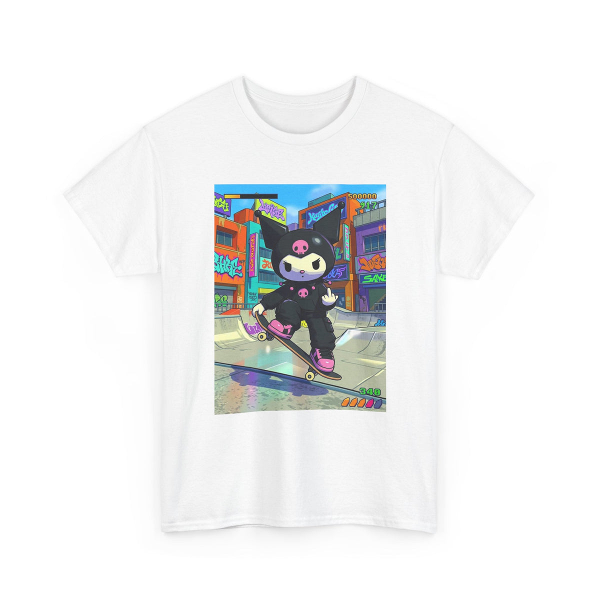 Skater Kuromi Flips Off The Streets