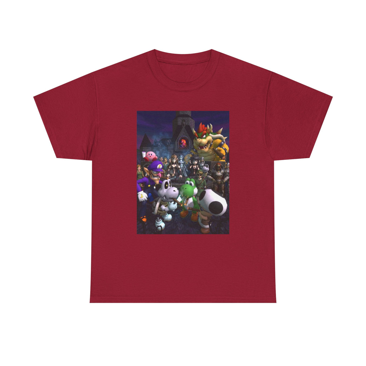 Waluigi And Friends Gathering At The Castle