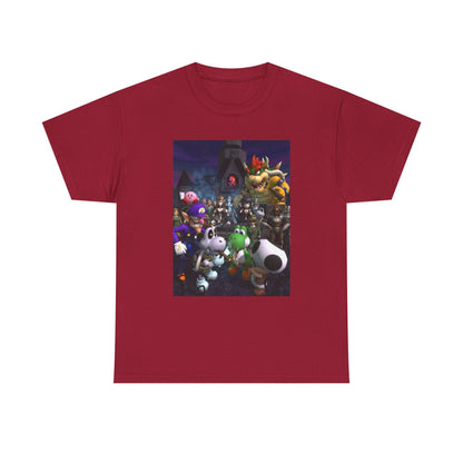 Waluigi And Friends Gathering At The Castle