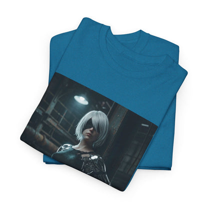 Android In Melted Chrome Cyberpunk Tee