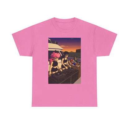 N64 Waifus DJ Yacht Party Tee