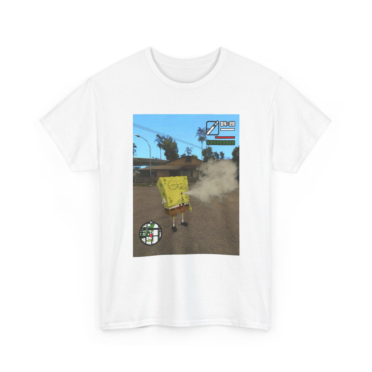 Spongebob 4:20 Grand Theft Auto Street Scene