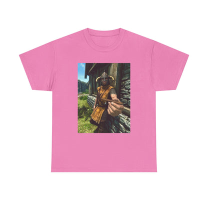 Horned Warrior Offering A Blunt Tee