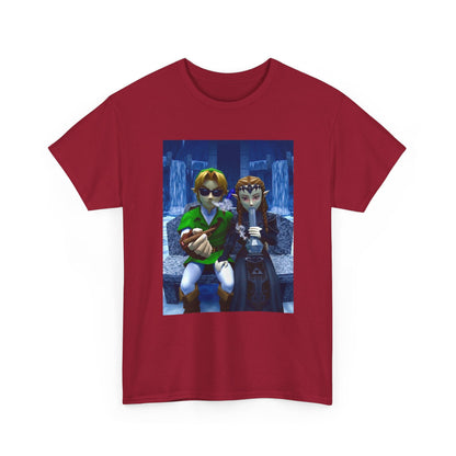 Hylian Heroes Chilling in the Ice Cavern