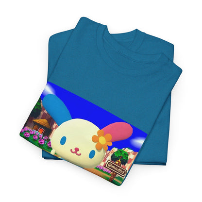Cute Bunny Giving The Finger Tee