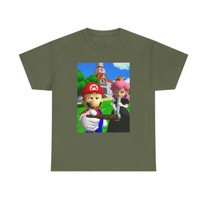 Mario & Peach Getting High At The Castle