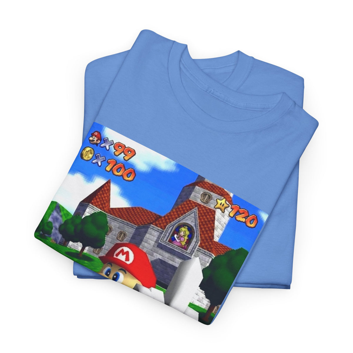 Mario Giving The Finger At Peach's Castle