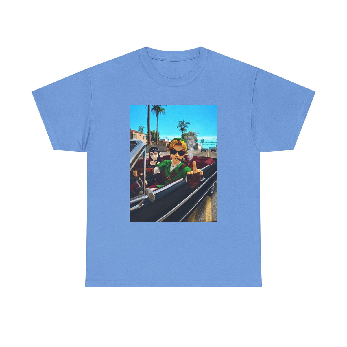 Gamer Legend Cruisin' And Flippin' The Bird Tee