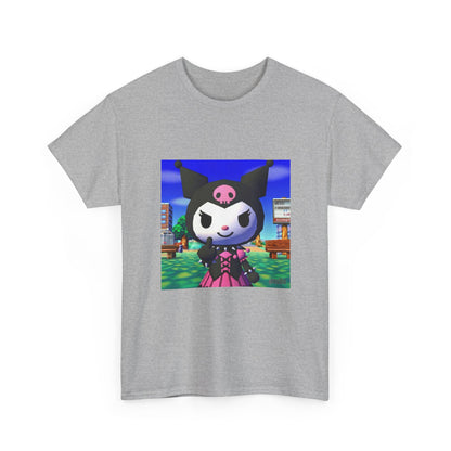 Kuromi Flipping The Bird In Animal Crossing