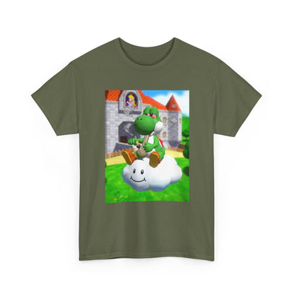 Yoshi Puffing On A Cloud Tee (Design 7)