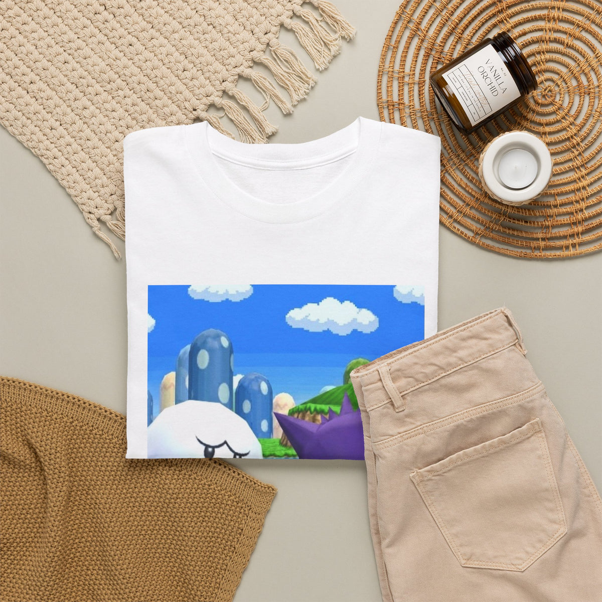 Boo and Gengar Flipping the Bird Tee