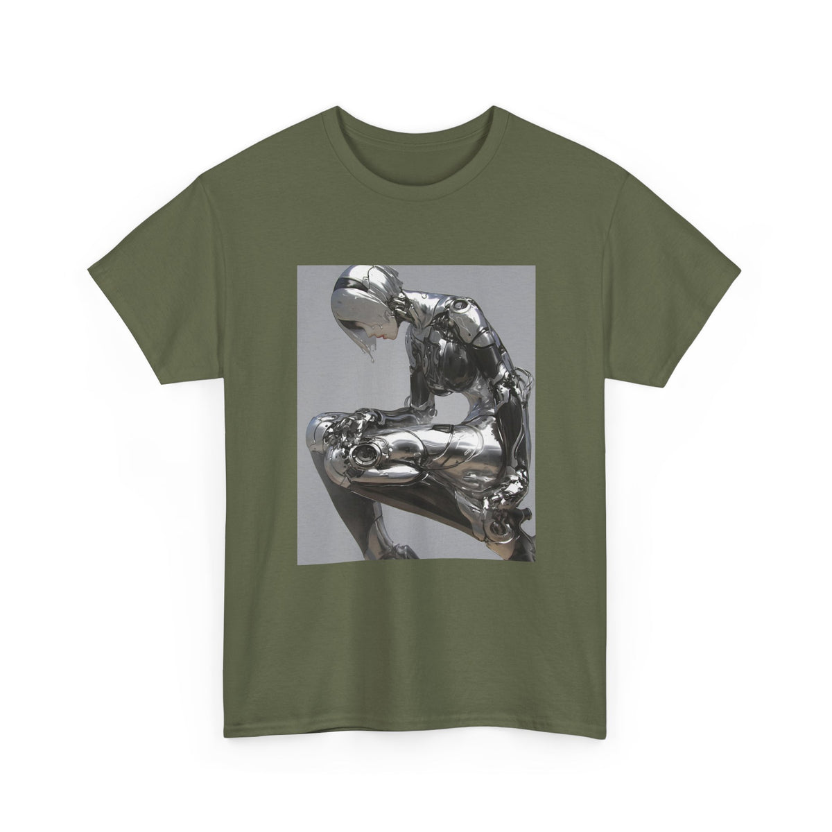Liquid Chrome Flow Tee