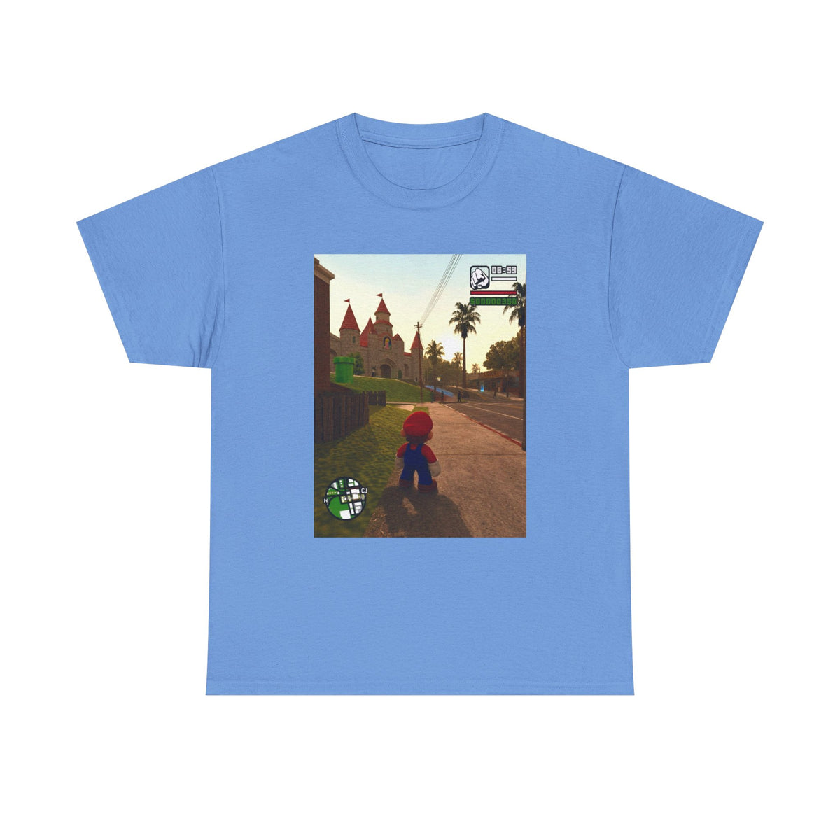 Mario In San Andreas Tee (Design 6)