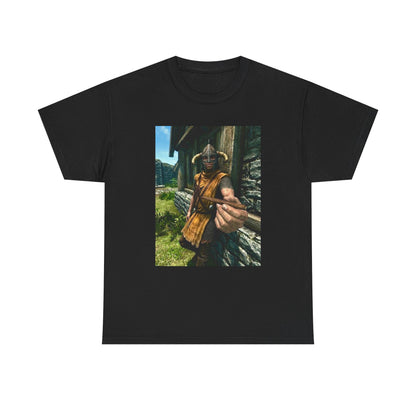 Horned Warrior Offering A Blunt Tee