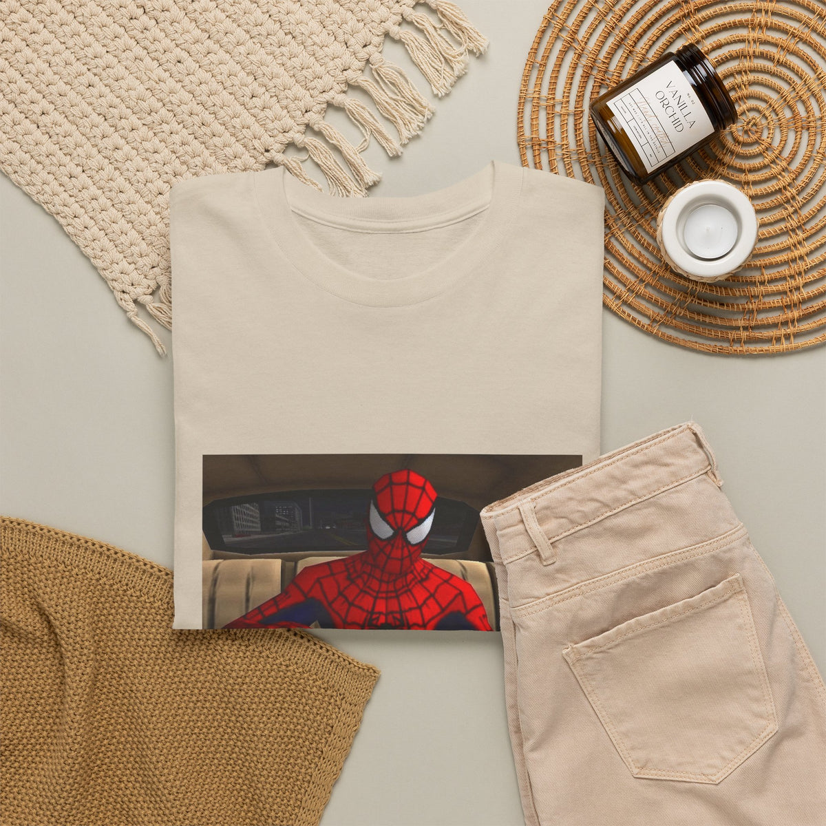 Spider-Hero Sipping Purple Drank Tee