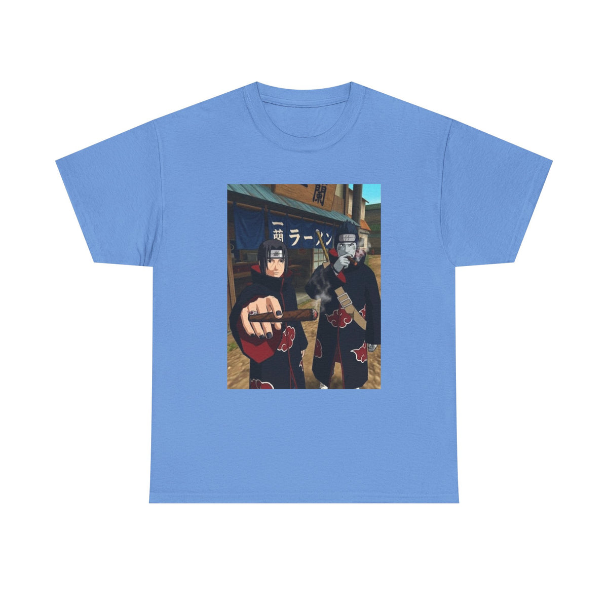 Itachi And Kisame Smoking Akatsuki Tee