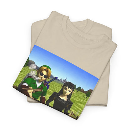 Link And Dark Zelda Smoking Blunts (Design 1)
