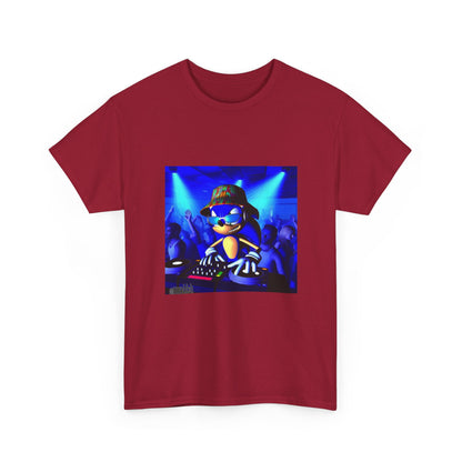 Sonic The Hedgehog DJing At The Club