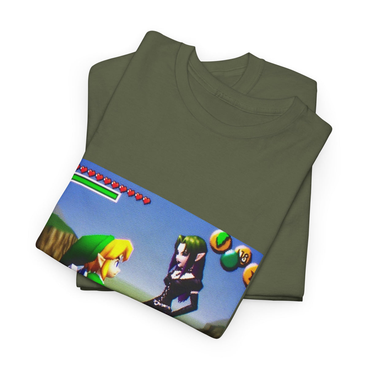 Link Proposing To Goth Girl Tee