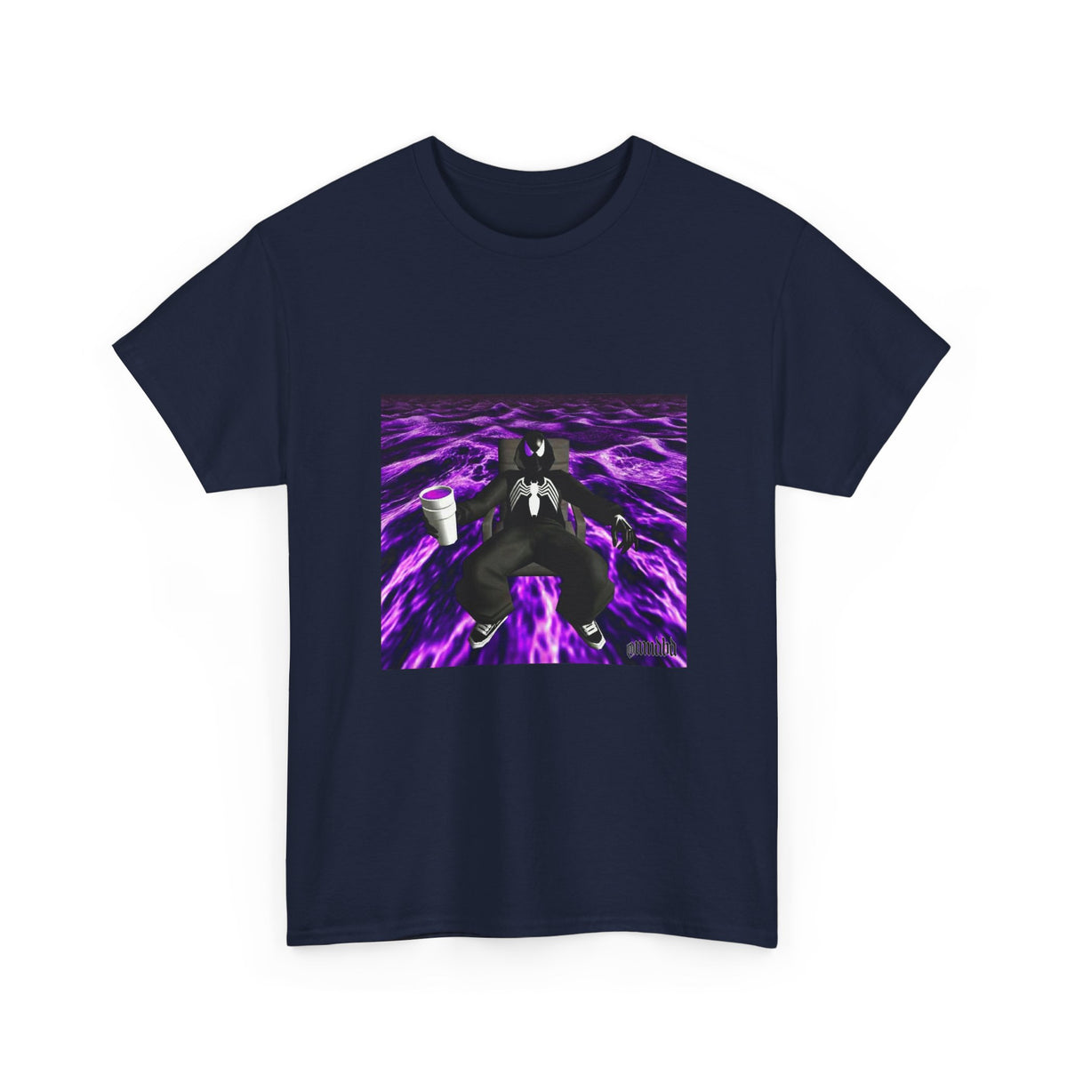 Black Spider-Man Chillin' With Lean Cup Tee