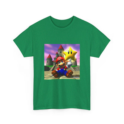 Mario Flips Off The Star Tee